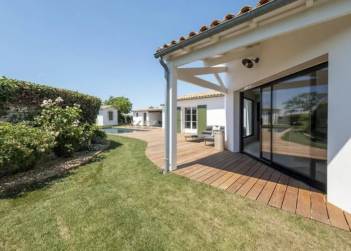 Maison D'architecte Familiale Avec Piscine Chauffée Au Calme *