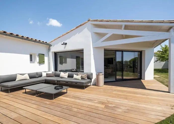 Maison D'architecte Familiale Avec Piscine Chauffée Au Calme * Sainte-Marie-de-Ré